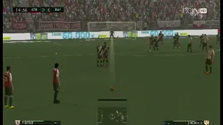 pes 2017 Athletic Bilbao vs Rayo Vallecano