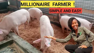 How To Make PROFITS In A Simple PIG Farm Business!| Feeding, water, breeds, Farm Routine