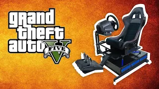 GTA5 на подвижной платформе 4dof