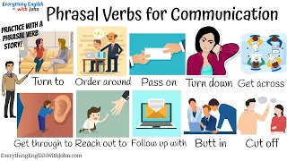 10 Important Phrasal Verbs for Communication! Become Fluent in English + Test