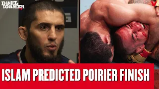 Islam Makhachev CORRECTLY PREDICTS finishing Dustin Poirier at UFC 302 | Daniel Cormier