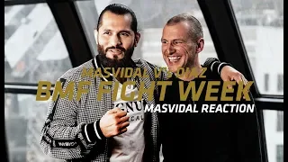 MASVIDAL REACTION TO THE BBC COMMENTARY ON ASKREN FLYING KNEE