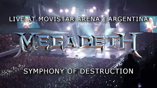 Megadeth | Symphony of Destruction | Live at Movistar Arena 🇦🇷 | 13/04/2024