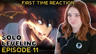 NOPE | Solo Leveling E11 | First time REACTION