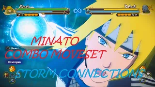 Minato Combo Moveset - NARUTO STORM CONNECTIONS