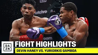 HIGHLIGHTS | Devin Haney vs. Yuriorkis Gamboa