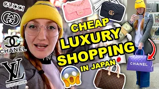 BUYING SECOND HAND LOUIS VUITTON IN JAPAN | CHEAP LUXURY FASHION | CHANEL, GUCCI & LOUIS VUITTON