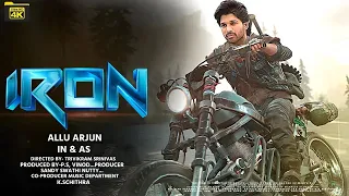 IRON | Allu Arjun New Blockbuster Hindi Dubbed Action Movie 2023 | New South Movie 2023 Full HD 4k