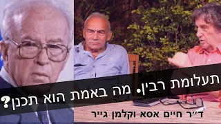 ?תעלומת רבין. מה באמת הוא תכנן