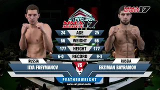 MMA Series-17: Blacksmith | Ilya Freymanov (Russia) vs. Erziman Bayramov (Russia) | Highlight