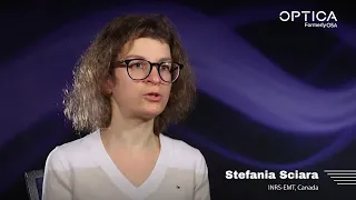 Stefania Sciara and quantum optics