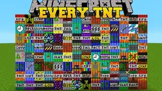 BLOWING UP EVERY Single TNT In Minecraft!