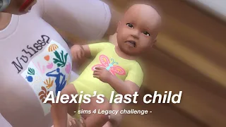 meet the newest Volkov baby || Sims 4 Legacy challenge EP43 || solitasims