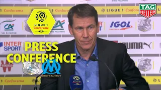 Press Conference Amiens SC - Olympique de Marseille ( 1-3 )  / 2018-19