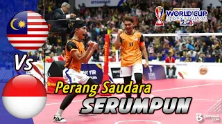 DERBY SERUMPUN | INDONESIA 🇮🇩 Vs MALAYSIA 🇹🇭 Wort Cup 2024