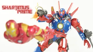 A Good Reuse? - Marvel Legends Detroit Steel Iron Man Comics Hasbro Pulse Action Figure Review