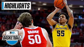 Michigan at Ohio State | Extended Highlights | Big Ten Men's Basketball | March 6, 2022