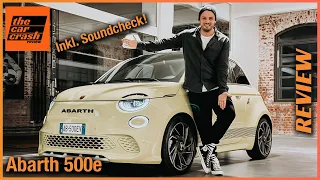 Abarth 500e im Test (2023) Lohnen sich 8.000 Euro mehr?! Review | Sound | Lieferzeit | Fiat 500 e