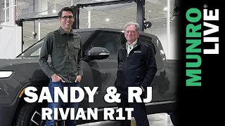 Sandy and Rivian CEO RJ Scaringe talk about the R1T.