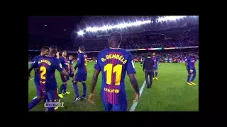 Ousmane Dembele Debut Vs Espanyol (Home) 720p (09.09.2017) By NugoBasilaia[LikeLay]