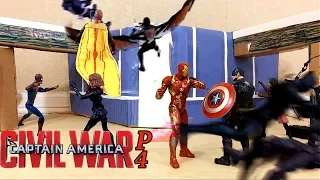 (SPANISH) Capitan America Civil War Parte 4 STOP-MOTION