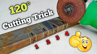 How To Cutting A Box Bar at 120° Angle