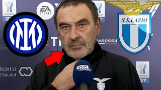 NON CI CREDO! GUARDA COSA HA DETTO SARRI DOPO LA SCONFITTA CONTRO L'INTER! NOTIZIA DI LAZIO