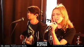 First To Eleven- I Kissed A Girl- Katy Perry Acoustic Cover (livestream)