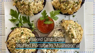 How to Make Crab Cake Stuffed Portobello Mushrooms