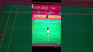 P V sindhu final Commonwealth game. 11-8.  #commonwealth #brimingham  #india #youtubeshorts