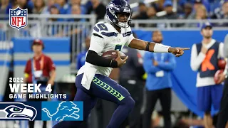 Seattle Seahawks vs. Detroit Lions | Week 4 2022 Game Highlights