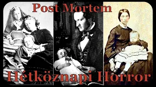 Post Mortem fényképezés – Élettelen életképek