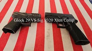 Glock 29 VS Sig P320 Xten Comp