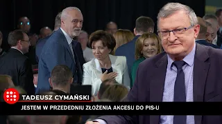 Cymański chce przejść do PiS. "Nie zmieniam frontu, zmieniam pozycje strzeleckie"