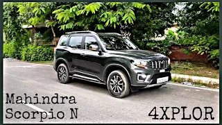 Mahindra Scorpio N 4XPLOR - Test Drive Review of 4X4 Diesel Manual Variant ! Honest Review Revealed