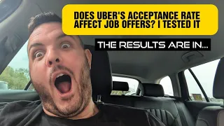 Does Uber's acceptance rate affect how many jobs you receive? I did testing to find out...