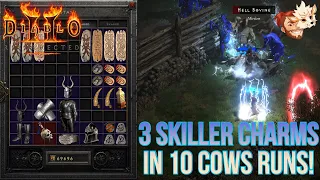 All of These Important Season 3 Starter Items Drop In Nightmare Cows | Diablo 2 Resurrected D2R