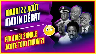 EMISSION MATIN DEBAT ( 22 AOÛT 2023 ) Radio Télé Éclair