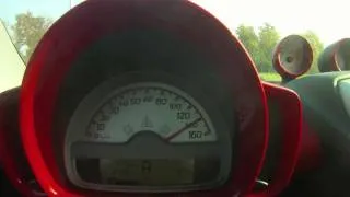 Smart Fortwo acceleration 0-145 km/h - GoPro HD