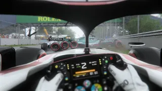 F1 2021 ULTRA REALISTIC POV CRASHES #3