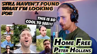 Peter Hollens ft Home Free - I Still Haven’t Found What I’m Looking For FIRST REACTION! (livestream)