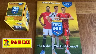 FIFA 365 STICKERS 2020/2021 PANINI FULL BOX BREAK AND ALBUM