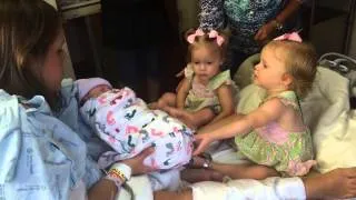 Twins Meet Little Brother