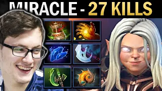 Invoker Dota Gameplay Miracle with 27 Kills and Parasma