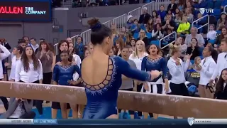 Kyla Ross Beam UCLA vs Stanford 2019 10.000