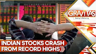 Gravitas | India Elections 2024: India's stock market tumble as elections much tighter than forecast