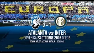 9ª giornata 23 ottobre 2016 Atalanta-Inter 2-1