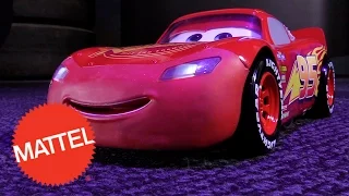 Cars 3 Tech Touch Lightning McQueen at New York Toy Fair 2017 | Mattel