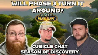 Phase 3 SoD - What has the datamining told us? - Cubicle Chat