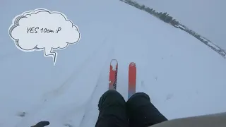 First trys Snowkite learn2fly - Peak4 13m